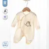 Ropa de bebé primavera-verano, mameluco delgado de manga larga, algodón clase A para recién nacidos, 0-3 meses, para aire acondicionado, mameluco de bebé unisex