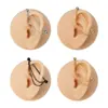 Brincos de tacha com corrente de personalidade fashion de alavanca de bola simples transfronteiriços Coreia do Sul brincos frescos ins