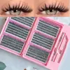 Pestañas Postizas Transfronterizas con Pestañas Distintivas, Gruesas, Profundas y Expresivas para Ojos Grandes, Look de Raza Mixta Asiática, Populares en Amazon, DIY