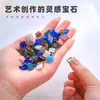 Mosaico 1cm Fio de Ouro Vidro Artesanal Material DIY Colagem Granular Derretimento a Quente Fio de Ouro por Toda Parte Areia de Quartzo Cristal