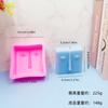 Molde de silicona para velas hechas a mano, con forma de cara abstracta irregular, para aromaterapia, yeso, jabón hecho a mano, decoración, molde de resina