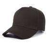 Boné de Baseball Unissex 100% Algodão com Bordado de Logo, Five-Panel Snapback de Metal, Coroa Profunda, Aba Rígida, Boné Promocional, Protetor Solar, Proteção Solar, Boné Duckbill