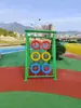 Columpio Exterior para Niños, Silla Colgante para Parque Comunitario, Tobogán para Jardín de Infancia, Columpio Combinado de Escalada, Cuerda de Escalada para Jardín