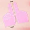 En stock fabricante de origen transfronterizo guantes de porrista multicolor accesorios de ambiente para deportes de dedos de espuma EVA personalización DIY