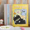 Nuevo Cuaderno Espiral Lindo A5 para Estudiantes, Cuaderno de Tareas de Alto Valor, Papelería de Oficina de Dibujos Animados, Bloc de Notas al por Mayor