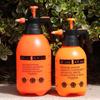 Laranja pulverizador regando flor bico pequeno ferramenta de spray de água regador de apertar bico ajustável coluna de água atomização frasco spray jardim