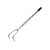 Recolector de champiñones extensible con mango largo, que elimina la necesidad de agacharse; Recogedor de champiñones de acero inoxidable para uso en exteriores, ideal para encontrar, recolectar y cosechar champiñones en la naturaleza