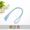 Correas de Cortina Modernas Simples Borla Tejida a Mano Colgante Hebilla de Cortina Cuerda de Cortina de Ducha Correa Pequeña Lanyard Accesorios
