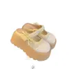 Zapatos estilo Birkenstock con plataforma de suela gruesa para aumentar altura para mujeres menudas, casuales y versátiles, nuevas sandalias transpirables de malla para verano 2026