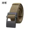 Fivela Japonesa de Liga Leve Cinto Elástico Masculino e Feminino Casual Outdoor Versátil Cinto Tático Cobra Cinto de Treinamento