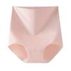 Pantaletas Abdominales de Cintura Súper Alta para Mujer Algodón Puro Antibacterianas 2024 Nuevas Bragas para Barriga Postparto de Mujer