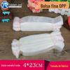 Saco OPP fino 4*23 saco transparente com tira embalagem para talheres faca e garfo atacado 6 Seda 1000 peças em estoque