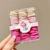 Gomas para el cabello del tamaño de un pulgar para niños, Lindas y Suaves con el Cabello, Bandas Elásticas para Niñas con Cabello Fino, Cuerdas para el Cabello Versátiles de Alta Elasticidad, Accesorios para el Cabello de Bebé