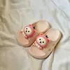 Pantuflas para Niñas, Diseño Lindo de Dibujos Animados, Chanclas de Baño para Niños, Pantuflas de Eva Suaves con Suela Gruesa Antideslizante para Bebés y Niños Pequeños