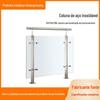 Atacado de Fábrica Coluna de Aço Inoxidável Aço Inoxidável 304 Guarda-corpos de Varanda Shopping Center Colunas de Corrimão de Escada de Aço Inoxidável