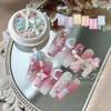 Preço de Liquidação Conjunto de Acessórios para Nail Art: Pérolas, Strass, Tachas de Liga, Resina, Lantejoulas de Concha, Pó de Espelho, Pó de Glitter, Zircônia