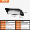 Holofote LED de Alta Potência Transfronteiriço para Exterior Quadrado Dock Holofote Potência Total Alto Brilho 1200W Luz de Projeção