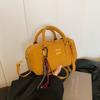 Bolso de Boliche Simple Esmerilado Transfronterizo Coreano Min Nuevo Bolso de Mano Colgante Tejido Estilo Occidental de Un Hombro Cruzado
