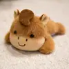 Imanes para Refrigerador de Animales de Peluche de Dibujos Animados Lindos Juguetes de Peluche Divertidos Panda Capibara Rana Muñeco Regalos