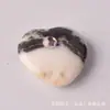 Pedra Bruta de Cristal Natural 2cm Formato de Coração Cravejado com Diamante Zircônia Safira Ametista Pedra Preciosa Acessórios para Joias DIY
