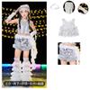 Ropa de Baile Jazz para Niñas Hip-Hop Genial y Atractiva Moda Elegante para Niñas Traje de Pasarela Ropa de Moda Urbana Hiphop para Niños