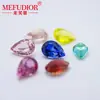 Pedras Preciosas Cultivadas Importadas: Coríndon em Formato de Gota e Pera, Vermelho Sangue de Pombo, Amarelo Dourado, etc.. Atacado de Fábrica de Pedras Soltas e Acessórios para Anéis