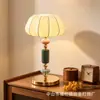 [Transfronterizo] Lámpara de Escritorio de Diseñador, Lámpara de Mesita de Noche de Lujo Minimalista Italiano de Gama Alta, Cerámica de Ambiente Danés para Dormitorio