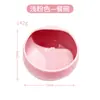 Juego de Vajilla Infantil de Silicona de Grado Alimenticio Fácil de Limpiar Resistente a Altas Temperaturas con Ventosa, Vajilla Infantil para Complementos Alimenticios de Bebé