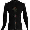 Moda Europea Retro Cadena de Pecho de Flor de Metal Cadena Corporal de Moda de Lujo Ligero Cadena de Espalda Accesorios para Vestido de Espalda Descubierta