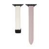 Adecuado para Apple Iwatchs10 Cintura Pequeña Patrón Lichi S11 Bloque de Color Correa de Hebilla Magnética de Cuero Genuino Ultra