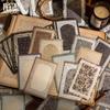 Série Notas de Renda Mo Mo Mo Papel de Material de Renda Elemento Retro Renda Oulei Papel de Material para Decoração de Diário de Mão 50