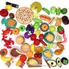 Brinquedo Infantil de Frutas Descascáveis Conjunto de Corte de Frutas e Legumes Artificial Pode Ser Usado como Arroz