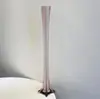Jarrón Angosto de Vidrio Colorido Estilo Vintage Ins, Pieza Decorativa Hecha a Mano para Exportación