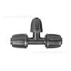 Conector de Tubería de PE de 16 mm Distribuidor de Tres Vías de 1/2 pulgada Accesorios para Sistema de Riego por Goteo de Jardín