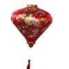 Linterna exterior impermeable china antigua escénica calle árbol colgante decoración marea nacional tela de seda termoformada linterna vietnamita