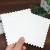 Papel de acuarela en blanco para sellos, tarjetas creativas, marcapáginas, papel pintado a mano DIY, papel de acuarela con forma especial de 300g
