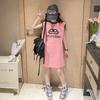 Vestido de Verano Recto Estilo Dopamina para Niñas Mayores Vestido Chaleco de Verano para Niños