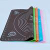 Atacado de fábrica 50*40 tapete grande de silicone para amassar ferramentas domésticas para assar e tapete para massa tapete de enrolar