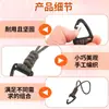 Cordón para Llaves de Estilo Camping al Aire Libre Personalizado de Fábrica Tejido a Mano con Hebilla Triangular de Alta Resistencia Admite Personalización de Estilos de Muestra