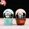 Celebridad de Internet Más Vendido Estilo Sichuan Bola de Cristal Juguete Creativo de Moda Cristal Brillante Regalo para Niños Adorno de Escritorio Regalo para Amigos