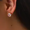 Brincos Phoenix Trend Cruzados Novos de Zircônia para Mulheres Studs Versáteis da Moda Aço Titânio Dourado 18K Não Desbota Brincos Anel
