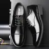Zapatos de Piel de Vaca para Hombre Ropa Formal de Negocios Zapatos de Piel para Hombre Aumento de Altura Interior de Tres Juntas Piel de Vaca Genuina para Hombre