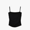 Camisola plisada Spice Girls Pure Desire para mujer, tirantes finos de verano, ropa interior, estilo dulce y sexy, sin mangas, top pequeño, ropa exterior adelgazante