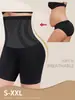 Calça Modeladora de Cintura Alta para Controle da Barriga Feminina, Calça de Modelagem Corporal Cor Sólida, Modelador de Cintura para Controle da Barriga e Levantamento do Bumbum, Roupa Íntima Feminina Respirável