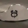 Anel Aberto de Casal Cruz de Zircônia Negra Retrô Nicho Alto Padrão Versátil Simples Aberto Ajustável