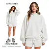 Producto nuevo transfronterizo 350G estilo callejero americano de forro polar deportivo casual pantalones de chándal para mujer, otoño e invierno dopamina chica caliente pantalones cortos para mujer