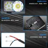 Luces para Vehículos de Ingeniería Camión de Alta Luminosidad Advertencia Redondo de 4 Pulgadas Foco Inundación Luz de Trabajo Vehículo de Ingeniería Vehículo Agrícola