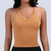 Estilo Nuevo de Verano Chaleco de Yoga Espalda en I Cuello en V Delgado Sexy Sujetador Deportivo Chaleco Deportivo para Correr al Aire Libre Fitness