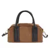 Bolsa de boliche retro casual para mujer, nueva y elegante 2026, bolso de hombro cruzado de moda para el día a día