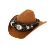 Adecuado para Volvo Baohua sombrero sombrero de vaquero serie decoración centro de audio S60/90/XC60 coche